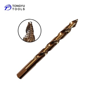 In Stock Stepped Point M35 <strong>Cobalt</strong> Drill Bit 1/16&quot; to 1/2&quot;, Heavy Duty Fast Drilling for Stainless Steel Hard Metal Acrylic - Product Image 1