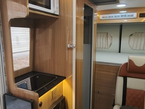 Nouvelle caravane de luxe 4x4 tout-terrain, mini-caravane RV, remorque pour 4 à 6 personnes, douche, toilettes, cuisine, une chambre, climatisation, maison - Product Image 4