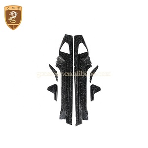 Per Lamborghini Huracan LP610 Kit paraurti anteriore e posteriore in fibra di carbonio con ritagli di scarico nuove condizioni per carrozzeria - Product Image 5