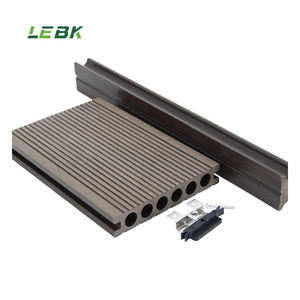 Fabricant de source Revêtement de sol <span class=keywords><strong>en</strong></span> WPC à grain droit de couleur foncée antidérapant Matériau de <span class=keywords><strong>terrasse</strong></span> de jardin <span class=keywords><strong>Terrasse</strong></span> pour Piscina - Product Image 4