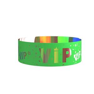 สายรัดข้อมือ PVC พรีเมียมแบบกำหนดเองได้ – สายรัดข้อมือเรืองแสงในที่มืดและสายรัดข้อมือ Tyvek สำหรับงานกีฬา - Product Image 4