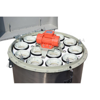 Filtres de ventilation de silo vibratoires de marque J&C avec nettoyage par vibration, dépoussiéreur SiloTop, garantie 1 an