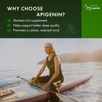 Complément Herbal Végétalien Personnalisé en Gros pour le Sommeil : Favorise l'Apaisement et l'Amélioration de l'Humeur – Capsules d'Apigénine