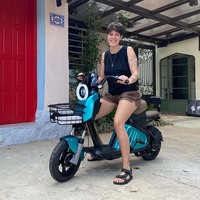 Scooter électrique, moto électrique, fabriqué en Chine en 2024, moteur sans balais 500W, batterie 60V/72V, vitesse maximale de 50 km/h
