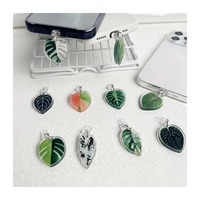 Porte-clés en métal personnalisé avec motif de dessin animé en forme de cœur imprimé UV, bouchon de protection pour iPhone/Type-C/Android, transparent pour la charge