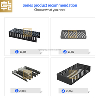 Vente en gros d'usine de panneaux muraux en marbre PVC personnalisés supports d'affichage modernes et écologiques en pierre de granit et de quartz supports d'affichage de carreaux
