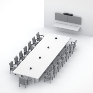 Microphones de conférence, caméra vidéo 4K 1080p HD, <span class=keywords><strong>webcam</strong></span> avec microphone pour barre de son, bureau de <span class=keywords><strong>réunion</strong></span> en ligne - Product Image 2