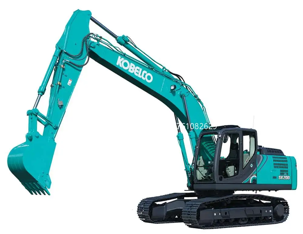 원래 페인트 중고 굴삭기 일본 kobelco 20 톤 굴삭기 중고 SK200 굴삭기 판매