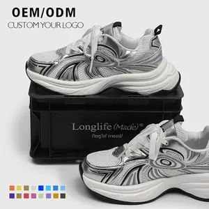 2024 Low MOQ Free Design sports Custom Logo Sneakers Basketball Walking Style Men's Running Shoes