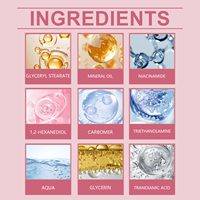 HOYGI Hot TXA Niacinamide Kapsül Kremi Traneksamik Asit %5 Niacinamide Aydınlatıcı Yüz Kremi Koyu Lekeleri Giderici Nemlendirici 55g