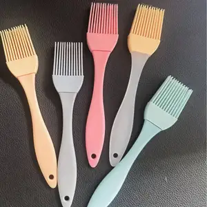 Fast Delivery Cheap Food Grade Silicone Pastry Baking Oil Brush Custom Design
