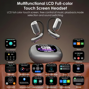 Écouteurs Bluetooth sans fil à écran tactile LED Traducteur intelligent AI 140 + Langues Traduction en temps réel Écouteurs Bluetooth - Product Image 6