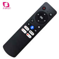 Télécommande Vocale d'Usine 16 Touches pour Box Android TV NETFLIX Google PLAY & YOUTUBE avec 4 Touches Raccourci, Garantie 1 An