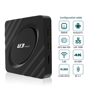 Diseño único Android TV caja Amlogic Rockchip Allwinner Soc con Android 9,0 <span class=keywords><strong>Kodi</strong></span> <span class=keywords><strong>IPTV</strong></span> Set Top Box - Product Image 4