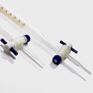 Bán Buôn 25Ml Rõ Ràng Hổ Phách Cao Cấp Burets Phòng Thí Nghiệm Thủy Tinh Cho Nghiên Cứu Khoa Học - Product Image 3