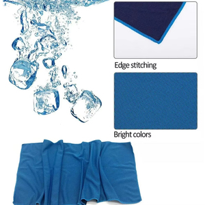 Portable Silicone <b>Mini</b> Cold Towel, Polyester, Cooling Towel for Outdoor, Fitness, Sports, Gym, Running, Quick Drying - Product Image 5