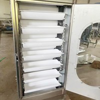 Convoyeur à godets de type Z à longue durée de vie, corps en acier inoxydable poli, fonctionnement stable pour une utilisation industrielle continue