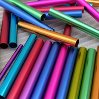 Tabung Pipa Aluminium Anodized Warna Kustom