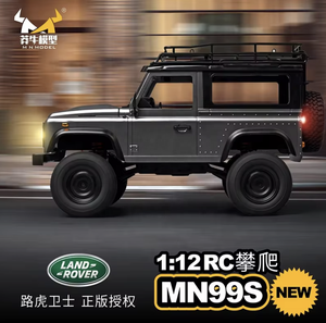 Authentique, sous licence, nouveau modèle amélioré MN98 MN99S <span class=keywords><strong>Land</strong></span> <span class=keywords><strong>Rover</strong></span> <span class=keywords><strong>Defender</strong></span> 90 1/12 RC Rock <span class=keywords><strong>Crawler</strong></span> 4WD 2.4G Véhicule tout-terrain télécommandé - Product Image 4