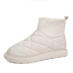 Hot Selling Fashion Warm Round Toe Winter Women Snow <b>Boots</b> - Product Image 5