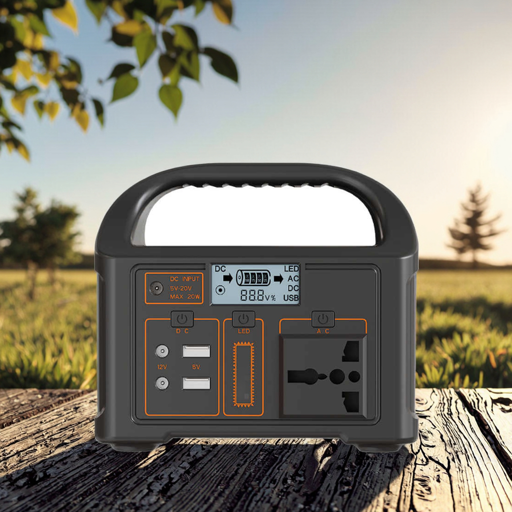 Outdoor Backup Power Supply Rechargeable Mini Silent Solar Electric Generator Camping Lifepo4 Portable Power Station for Home · image 2