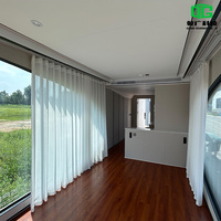 Petite maison isolée et thermique Maison conteneur capsule spatiale Maison cabine préfabriquée Espace commercial avec salle de bain