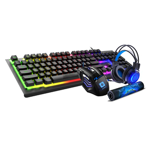 Set 4-in-1 al Miglior Prezzo: <span class=keywords><strong>Tastiera</strong></span> Gaming Cablata con Illuminazione RGB, Mouse, Cuffie e Tappetino Mouse - Product Image 4