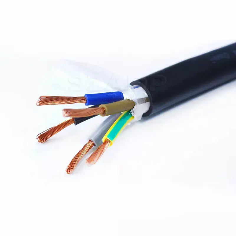 Multi Conductor Royal Cord Flexibles Kabel RVV 2 3 4 5 Adern 0,75 1 1,5 2,5 4 6 MM Elektrokabel Draht Stromkabel