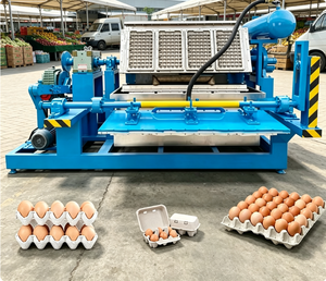 Machine de formage à chaud pour barquettes à œufs en pâte à papier pour l'Espagne et le <span class=keywords><strong>Portugal</strong></span> - Product Image 4