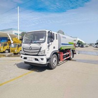 Camion arroseur Foton 4X2, camion de nettoyage routier, camion-citerne à eau de 12 tonnes, camion d'arrosage de jardin à vendre