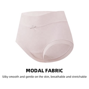 YXKISSY OEM ODM Culottes pour femmes en tissu modal doux pour la peau 7A-Anti-bactérien Sous-vêtements en modal respirants Sous-vêtements pour femmes - Product Image 5