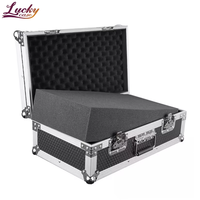 Boîtier audio en aluminium avec design pliable, personnalisation OEM/ODM, portable, résistant aux chutes, boîtier en aluminium sur mesure