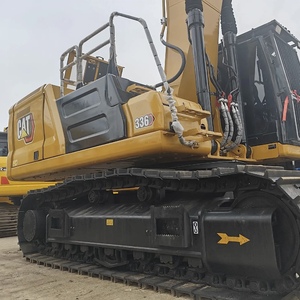 Excavatrice sur chenilles Caterpillar 336D d'occasion, 36 tonnes, pour la construction et l'agriculture, faible nombre d'heures de travail, pour travaux de terrassement. - Product Image 6