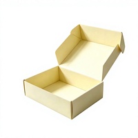 Boîtes d'expédition en carton ondulé kraft recyclable, écologiques, personnalisées, à quatre couleurs, multi-processus, pour cadeaux et artisanat
