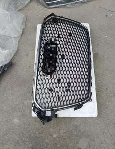 Parrilla celular adecuada para Audi A1 S1 RS1 13-15, parrilla de malla, frente oscurecida, parrilla Black <span class=keywords><strong>Warrior</strong></span> - Product Image 1