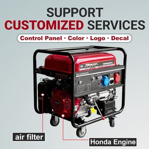 <span class=keywords><strong>Generador</strong></span> de Gasolina <span class=keywords><strong>HONDA</strong></span> GX430 de Potencia Equivalente, 7500W <span class=keywords><strong>8000W</strong></span>, <span class=keywords><strong>Generador</strong></span> Eléctrico para Generación de Energía de Respaldo en Exteriores - Product Image 4