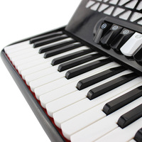 Bouton d'accordéon professionnel haut de gamme, 96 basses, 37 touches, instrument de musique