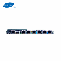 Carte mère de routeur industriel 8 Go, pare-feu Pfsense, carte mère 6rj45, port d'affichage HD VGA, carte mère de routeur pour serveur