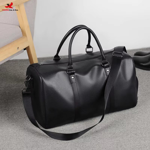Sac de voyage en cuir PU de haute qualité, grande capacité, sac bandoulière, vente en gros, commande mixte, livraison rapide - Product Image 1