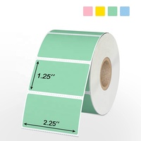 Étiquettes adhésives thermiques directes en vinyle thermofusible, résistantes à la chaleur, écologiques, imperméables, 60x40mm, pour la promotion en supermarché