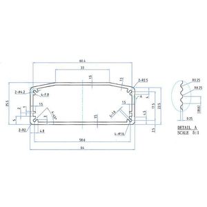 EBM CNC Machined IP54 Extruded 6063 Aluminum Alloy Car Light Switch Case Power Bank Enclosure OEM Custom <b>Metal</b> Junction <b>Box</b> - Product Image 4