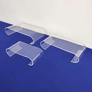 5 उच्च गुणवत्ता स्पष्ट एक्रिलिक प्रदर्शन पुल risers के सेट कड़ा plinths प्रदर्शन खड़ा - Product Image 4