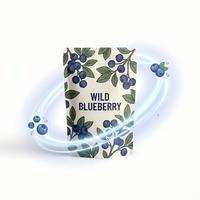 Sachets refermables personnalisés en gros avec fermeture éclair, haute résistance à l'humidité, en PET/ALOX/PE, pour myrtilles séchées