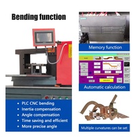 Machine de traitement des barres omnibus en cuivre, machine de pliage hydraulique, de découpe et de poinçonnage, machine CNC pour barres omnibus