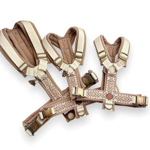 Ensemble Harnais, Laisse et Collier de Créateur Personnalisé pour Chien Domestique, Accessoires de Gilet Doux Personnalisés pour Chiens - Product Image 3