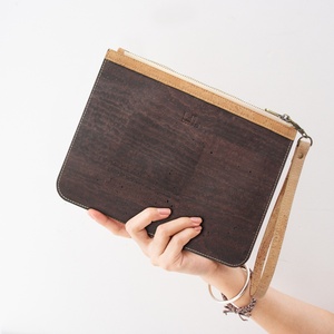 Cartera de Cuero Vegano RFID para Mujer Boshiho, Bolsos de Mano de Corcho Natural al por Mayor, Bolsos Cosméticos, Bolsos de Mano - Product Image 5