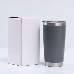 20oz Eco-Friendly Camping Insulated Stainless Steel Double Wall Travel <b>Thermos</b> Coffee Tumbler Lid Custom Logo Printed Vacuum - Product Image 2