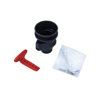Nouvel arrivage JDM : Adaptateur universel de soufflet de levier de vitesse en alliage d'aluminium avec filetage 12 mm pour boîte de vitesses manuelle – Accessoires automobiles