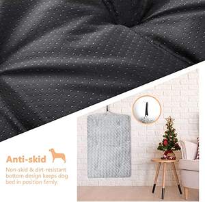 Cama para Perros de la Marca <span class=keywords><strong>JEMA</strong></span> Premium al por Mayor, 59x46 cm, para Mascotas Pequeñas, Patrón Sólido, Superficie Inferior Antideslizante, Colchón para Todas las Estaciones - Product Image 3