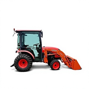 Utilisé pour tracteur compact série B 50 CV 4x4 à transmission par engrenages, rouge, avec garantie de 6 mois, spécifications et photos pour usage agricole - Product Image 2